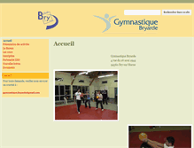 Tablet Screenshot of gymnastique-bryarde.com